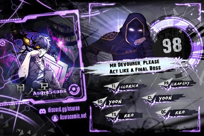 Mr Devourer, Please Act Like a Final Boss - Chapter 98 Page 1