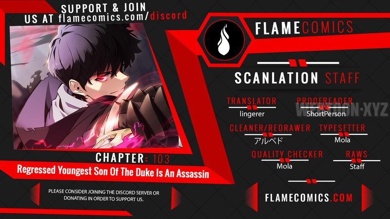 The Regressed Son of a Duke is an Assassin - Chapter 103 Page 1