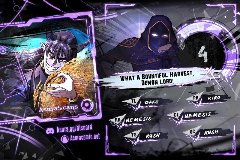 What a Bountiful Harvest, Demon Lord! - Chapter 4 Page 1