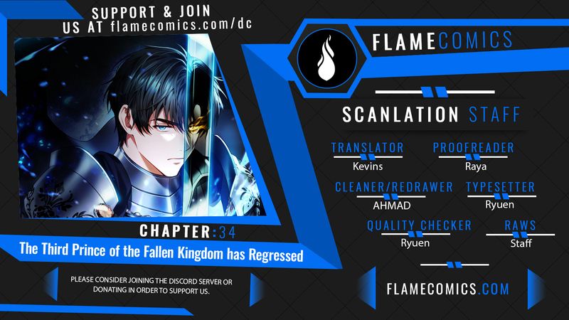 The Third Prince of the Fallen Kingdom has Regressed - Chapter 34 Page 1