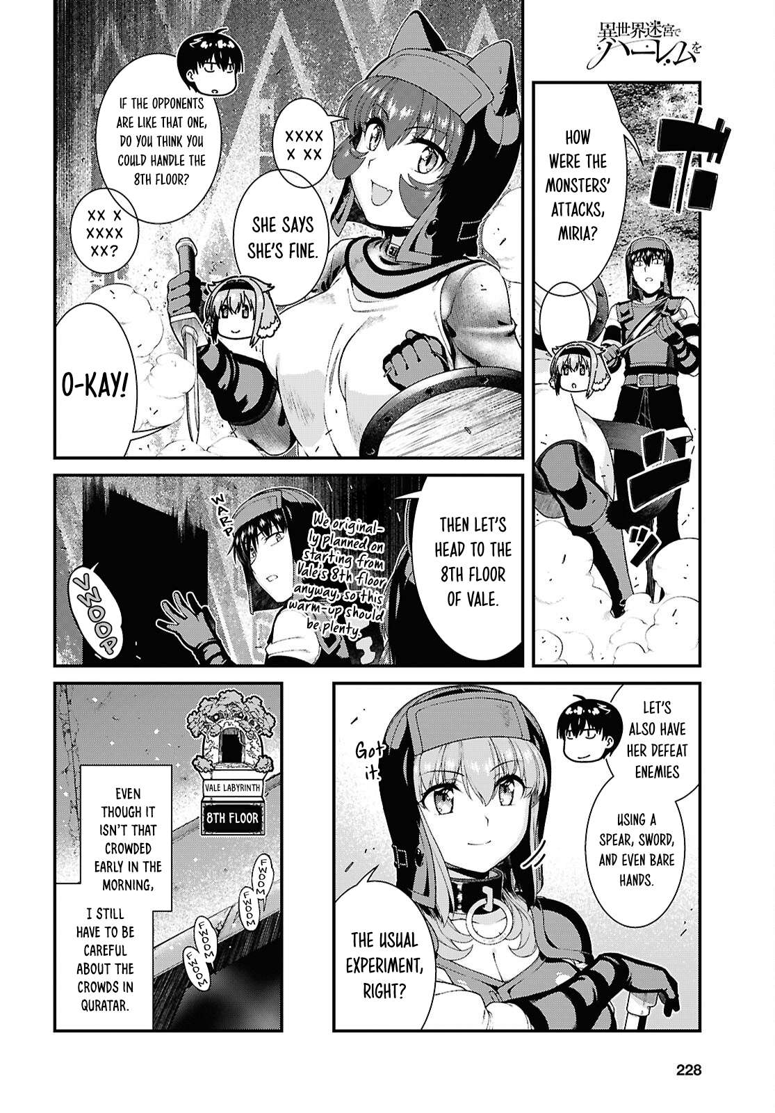 Isekai Meikyuu de Harem wo - Chapter 111 Page 13