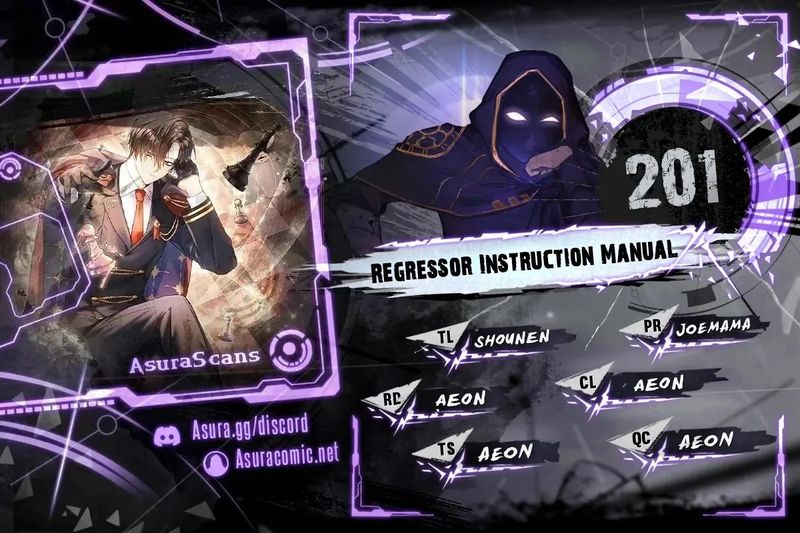 Regressor Instruction Manual - Chapter 201 Page 1