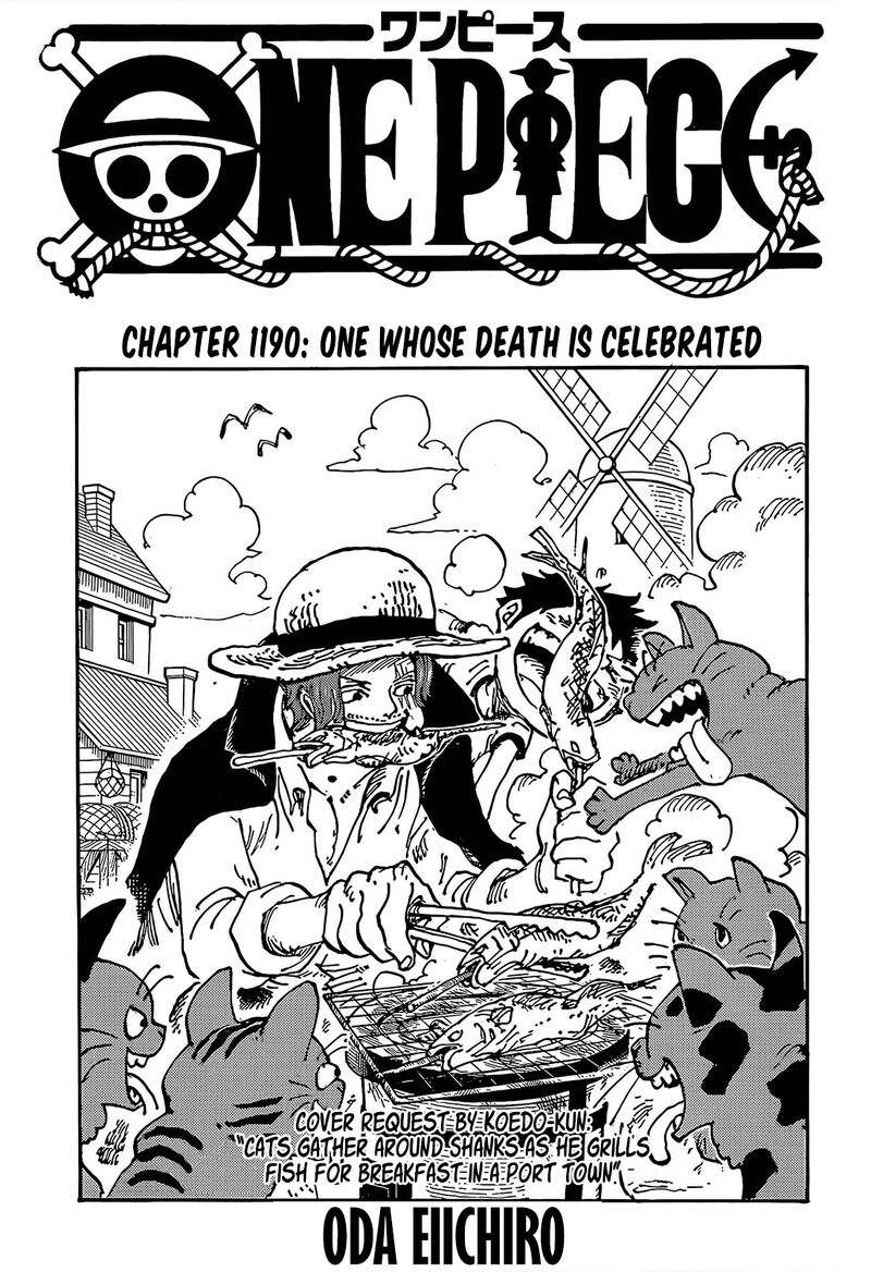 One Piece - Chapter 1190 Page 1