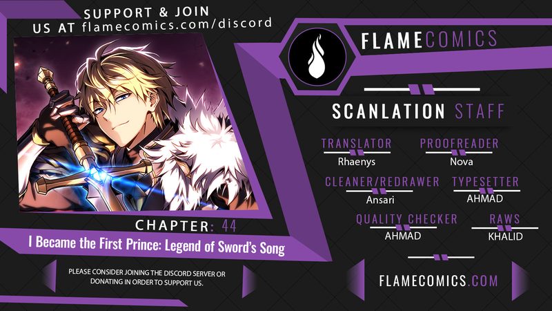 I Became the First Prince: Legend of Sword’s Song - Chapter 44 Page 1
