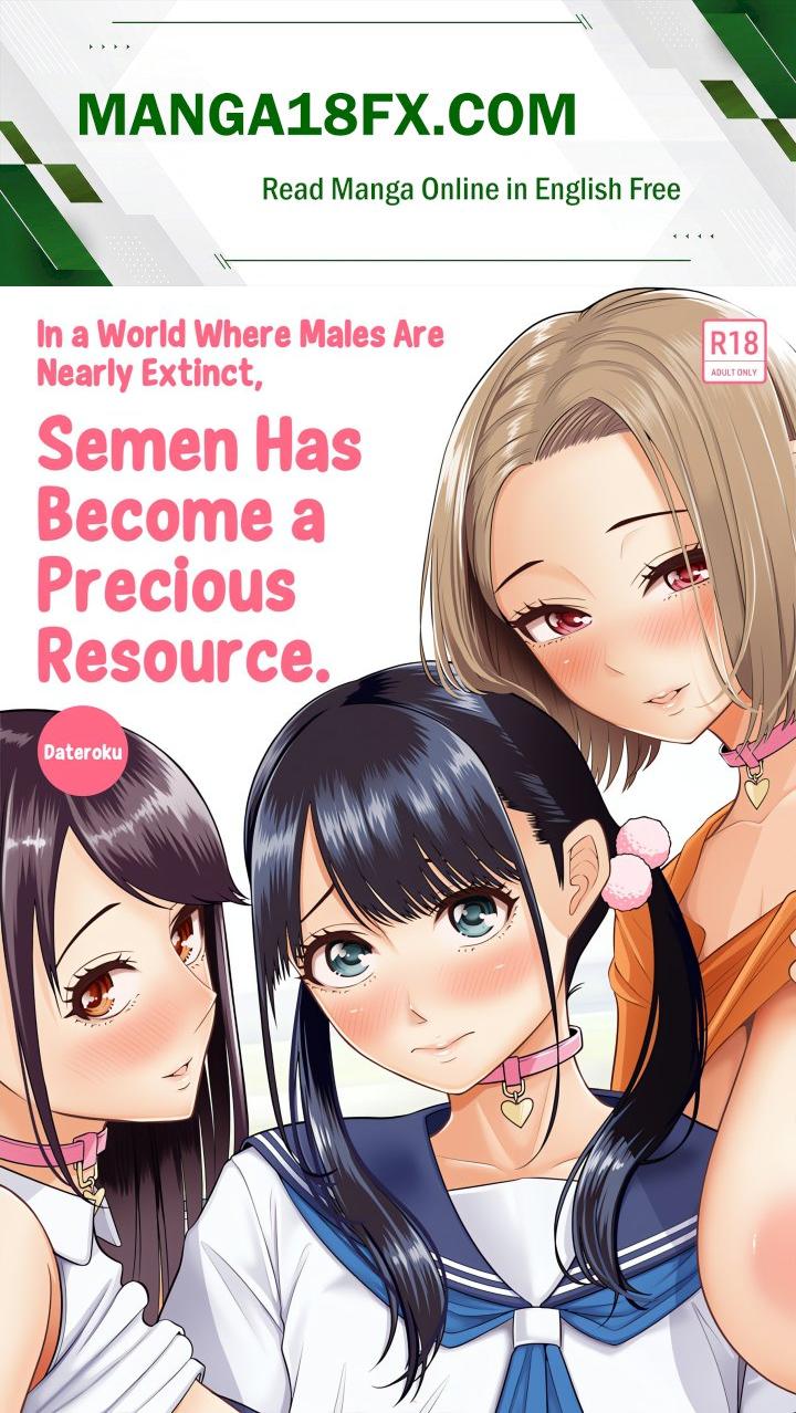 In a World Where Males Are Nearly Extinct, Semen Has Become a Precious Resource - Chapter 1 Page 1