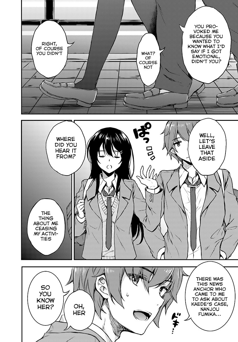 Seishun Buta Yarou wa Bunny Girl Senpai no Yume wo Minai - Chapter 9 Page 12