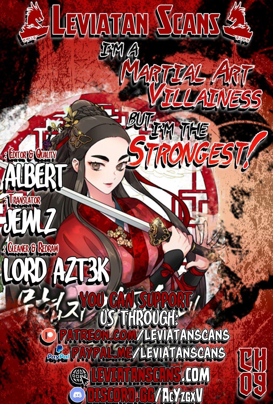 I’m a Martial Art Villainess but I’m the Strongest! - Chapter 9 Page 1