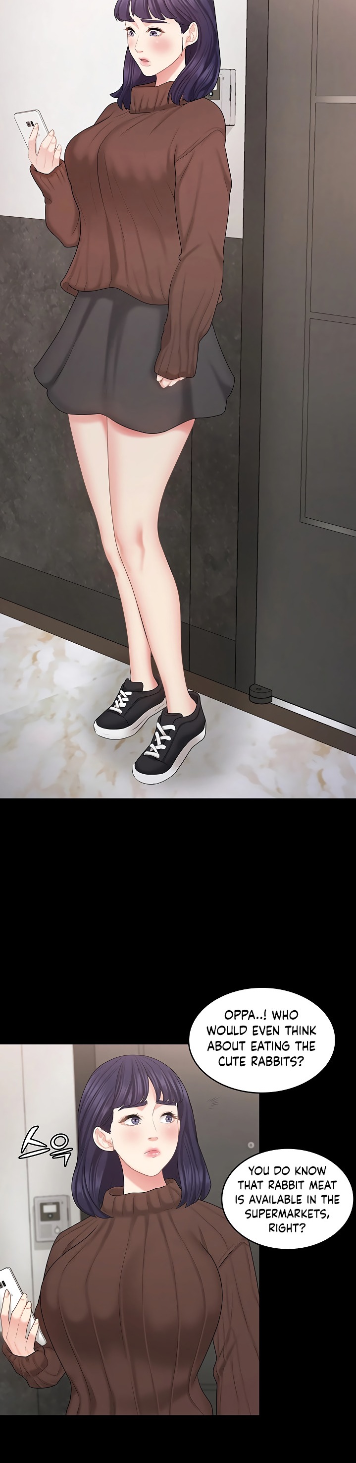 She