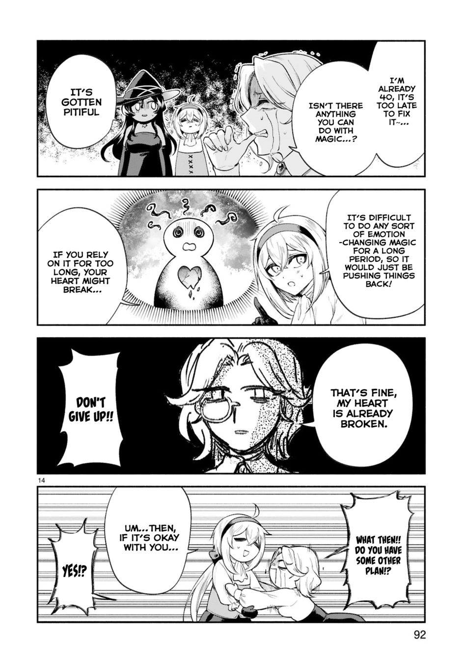 Dekoboko Majo no Oyako Jijou - Chapter 32 Page 14