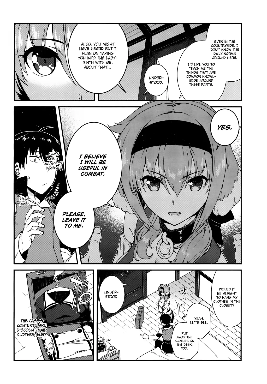 Isekai Meikyuu de Harem wo - Chapter 10 Page 10