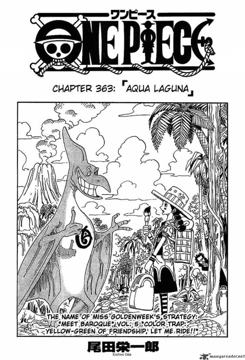 One Piece - Chapter 363 Page 1