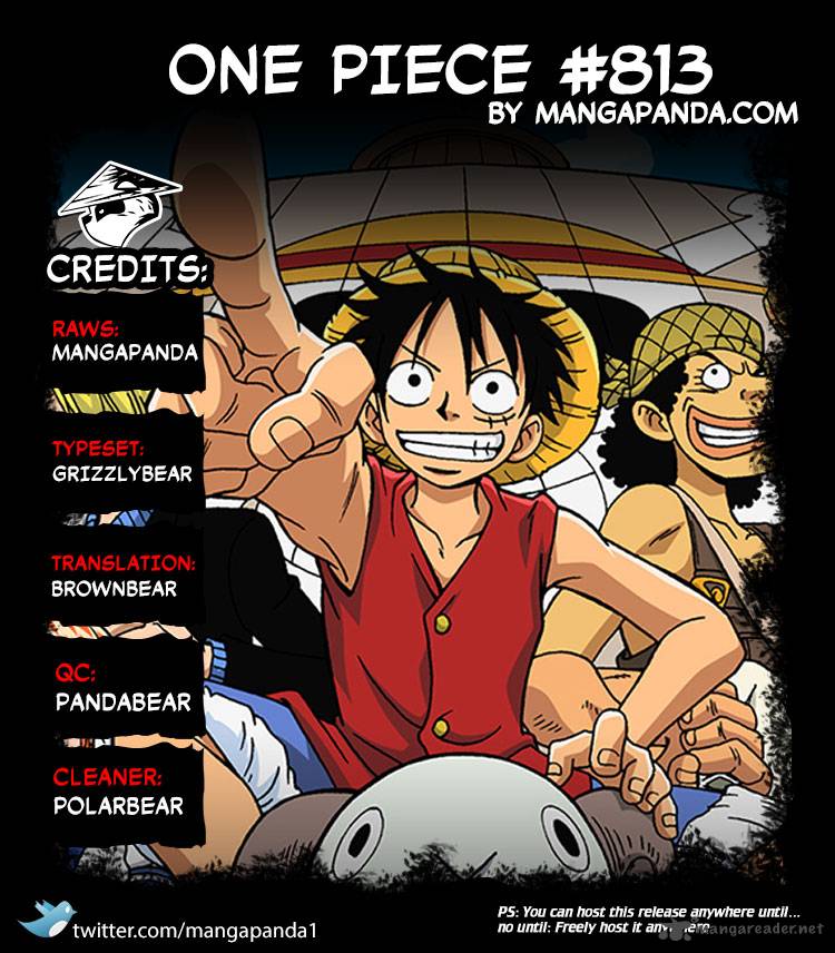 One Piece - Chapter 813 Page 18