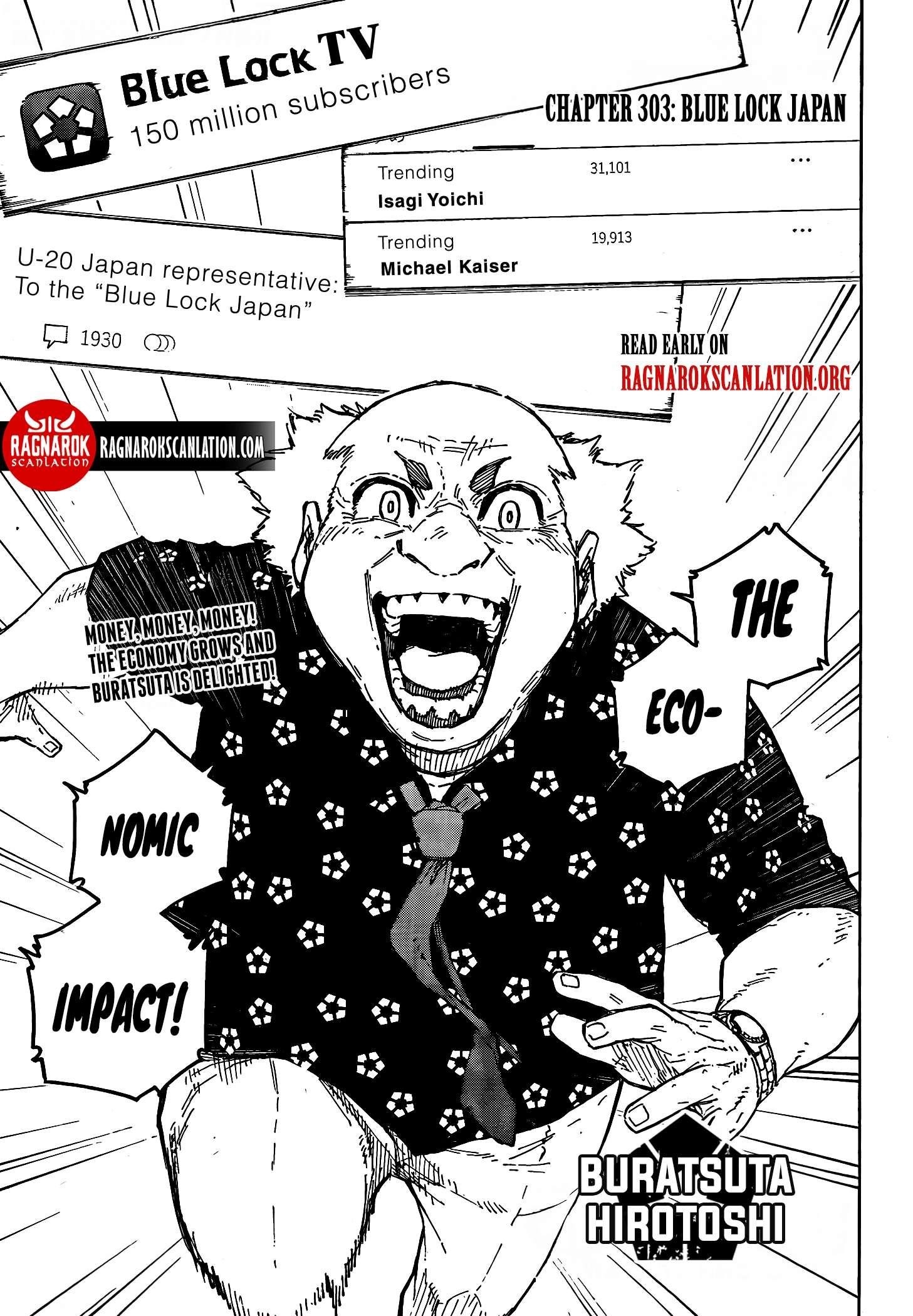 Blue Lock - Chapter 303 Page 1