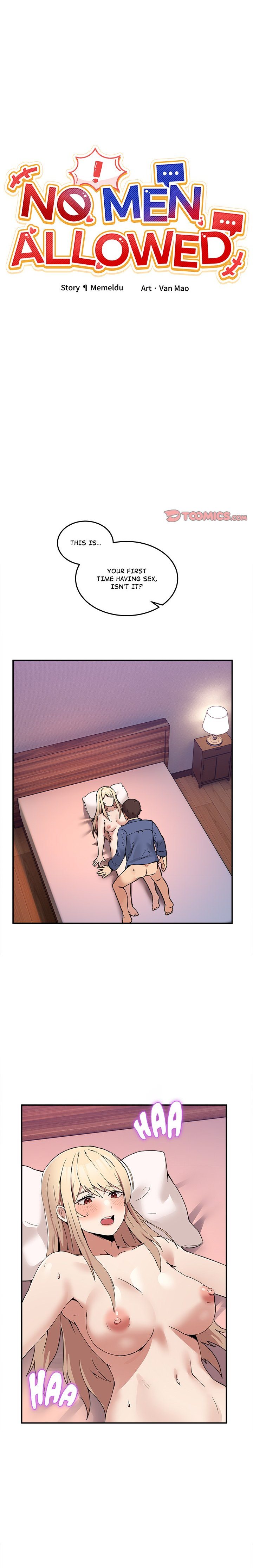 No Men Allowed - Chapter 6 Page 1