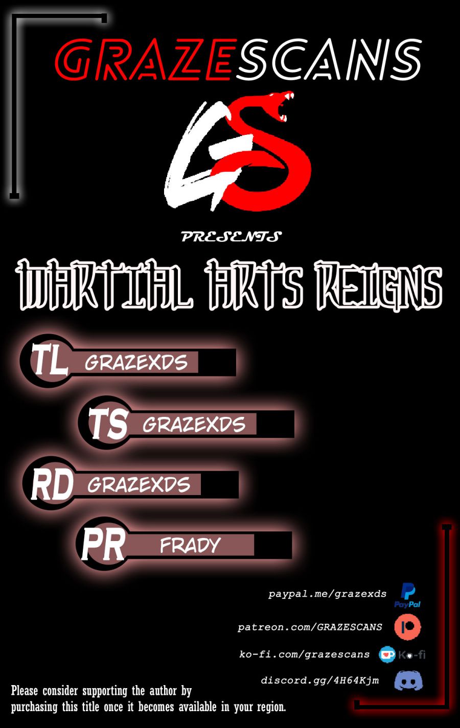 Martial Arts Reigns - Chapter 192 Page 1